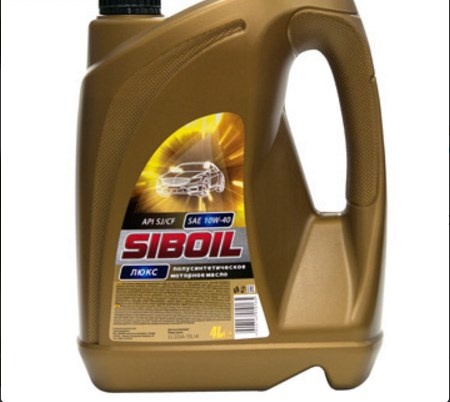 semi-synthetic multigrade engine oil 10w40 4l siboil