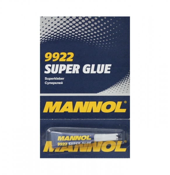adhesives for repairing plastic surfaces MANNOL 9922 Super Glue