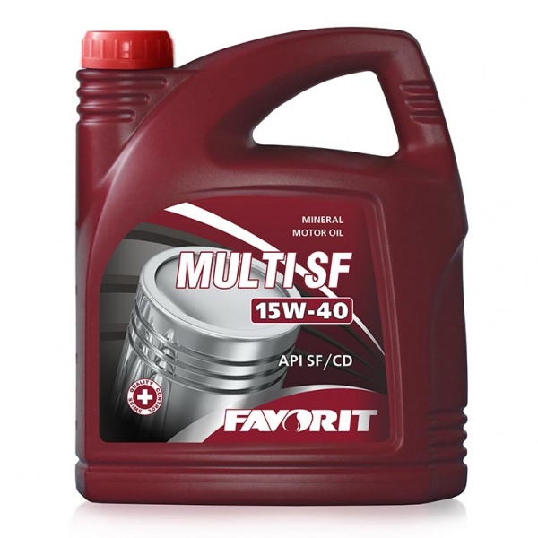 mineral motor oil favorite multi SF SAE 15w-40 API SF / CD 4L