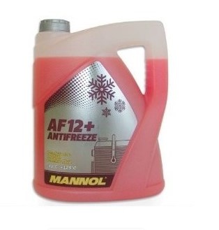 longlife antifreeze AF12+ -40°C 5l red