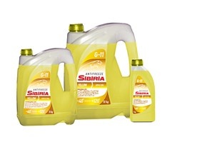 antifreeze yellow sibiria-40 1l