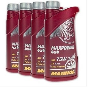 transmission oil Maxpower 4x4 75W-140 GL-5 1l mannol