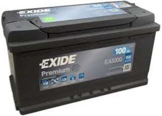 car battery100 Exide Premium euro