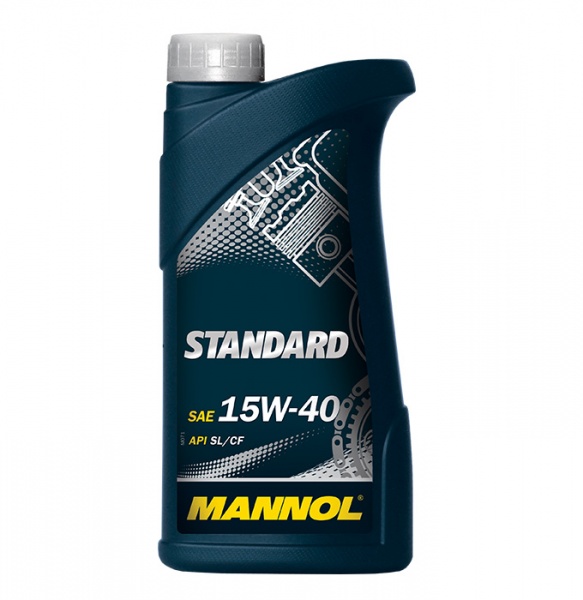 MINERAL OIL Standard 15W-40 1L API SL/CF MANNOL