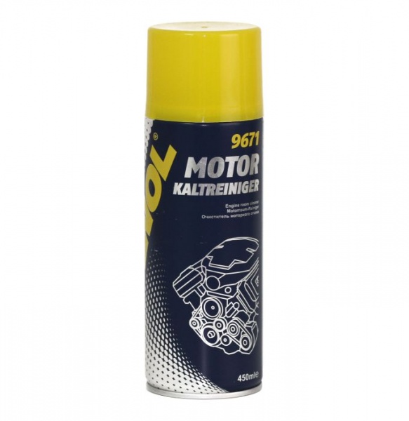  еngine cleaners and rust removers MANNOL 9671 Motor Kaltreiniger
