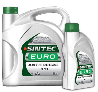 antifreeze euro G11 10l sintec